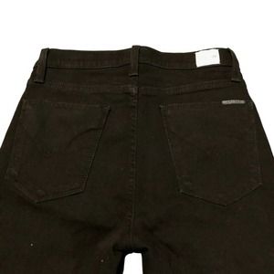 Hudson Jeans 26 Krista Super Skinny Ankle Black Mid Rise 29.5 Inseam Women’s